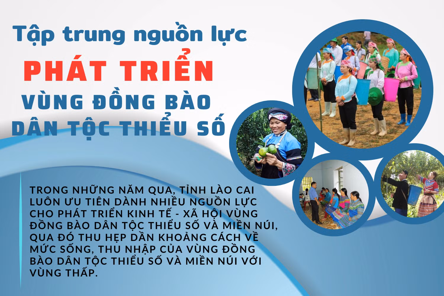Tập trung nguồn lực phát triển vùng đồng bào dân tộc thiểu số