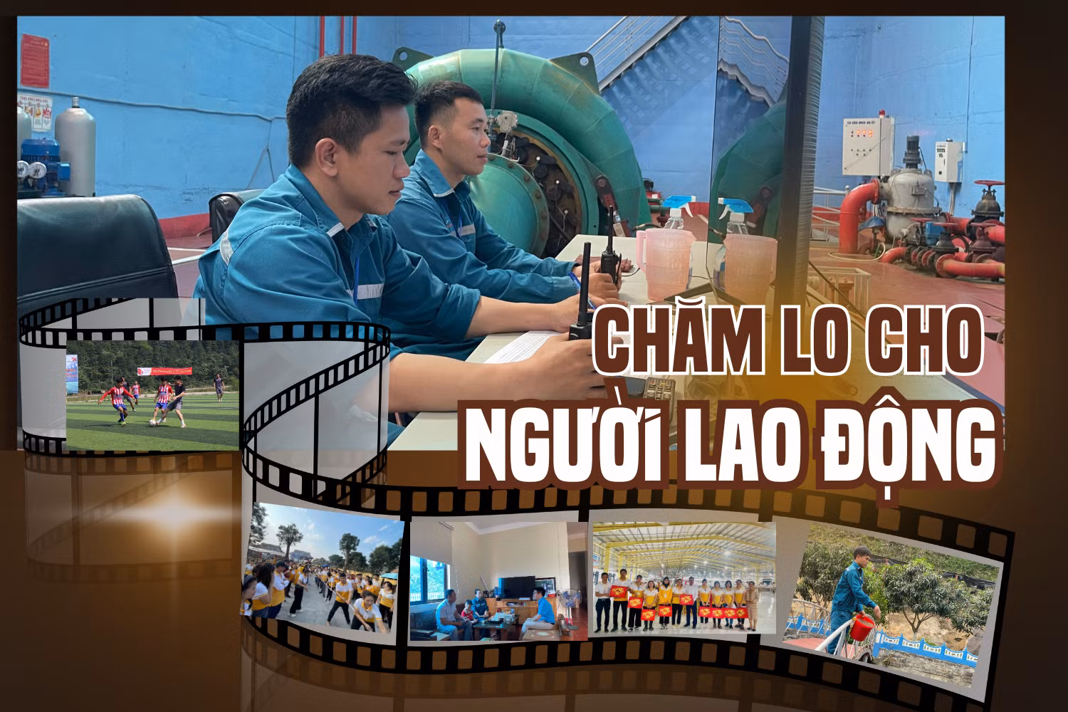 Chăm lo cho người lao động