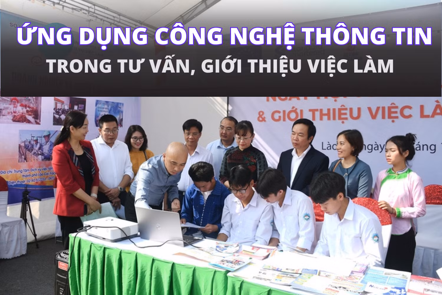 Ứng dụng công nghệ thông tin trong tư vấn, giới thiệu việc làm