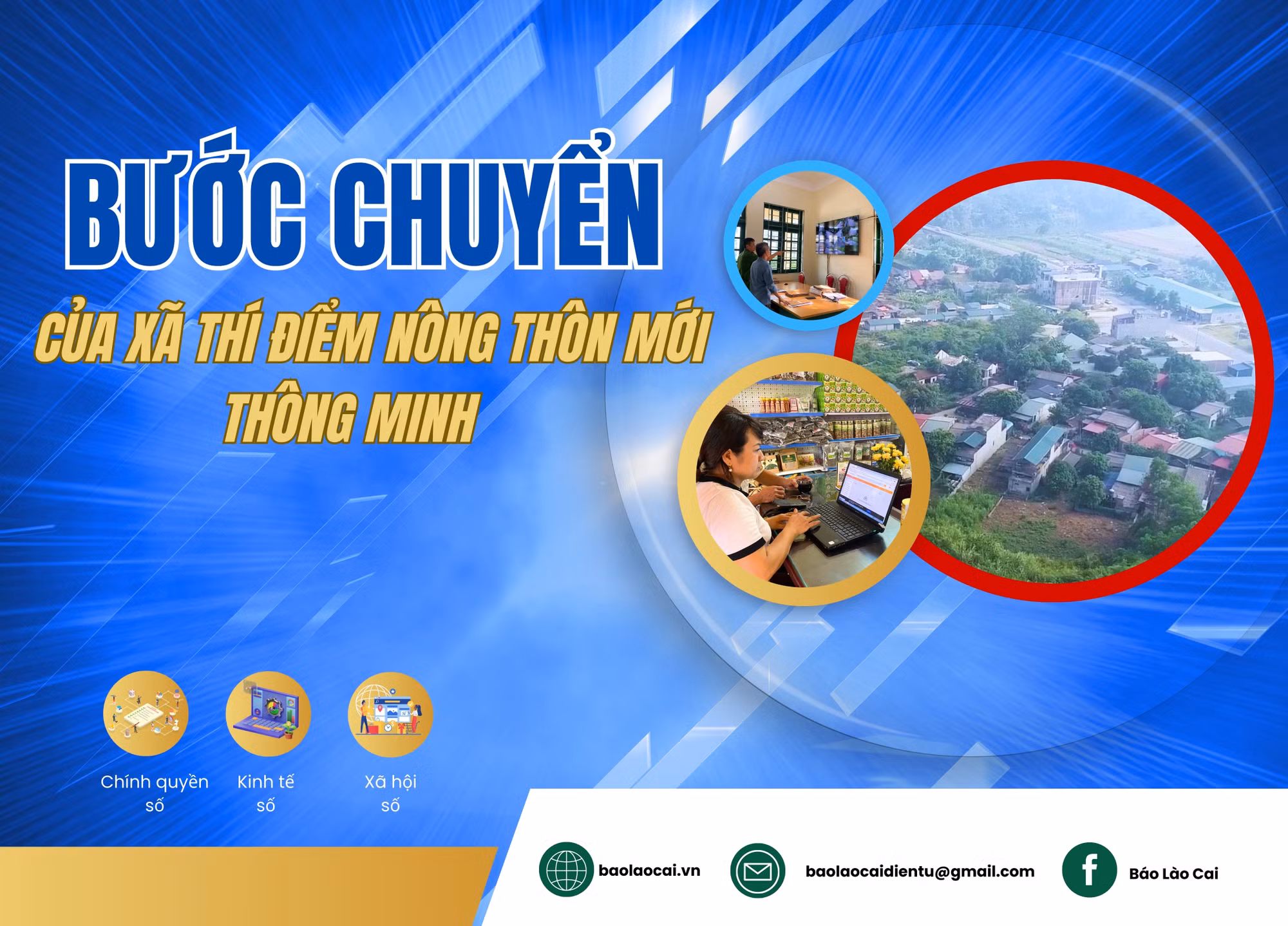 Bước chuyển của xã thí điểm nông thôn mới thông minh