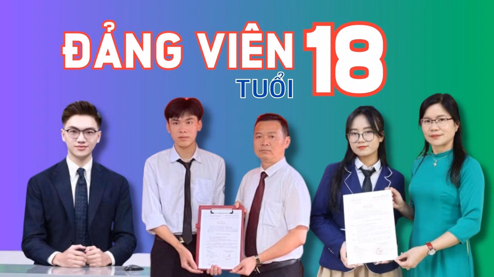 Đảng viên tuổi 18
