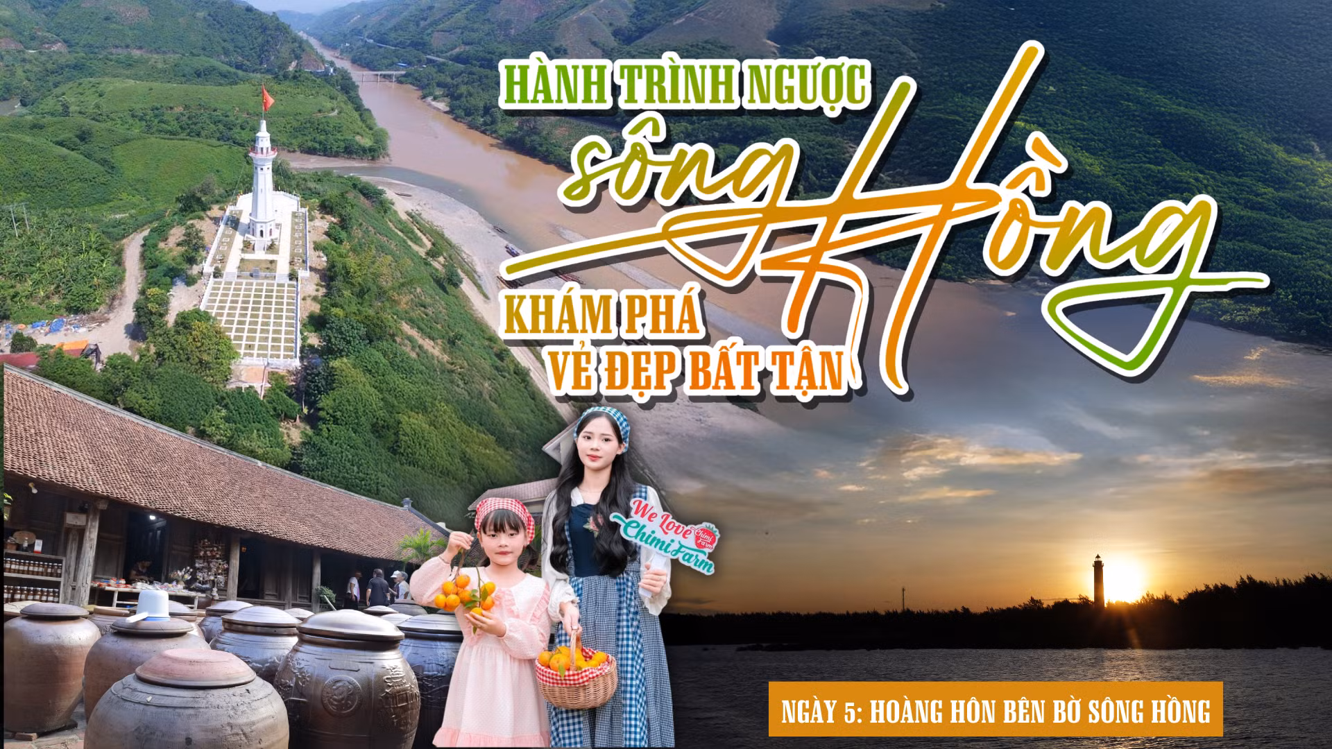 Ngày 5: Hoàng hôn bên bờ sông Hồng