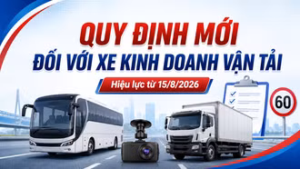 [Infographic] Quy định mới đối với xe kinh doanh vận tải