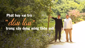 Phát huy vai trò “đầu tàu” trong xây dựng nông thôn mới