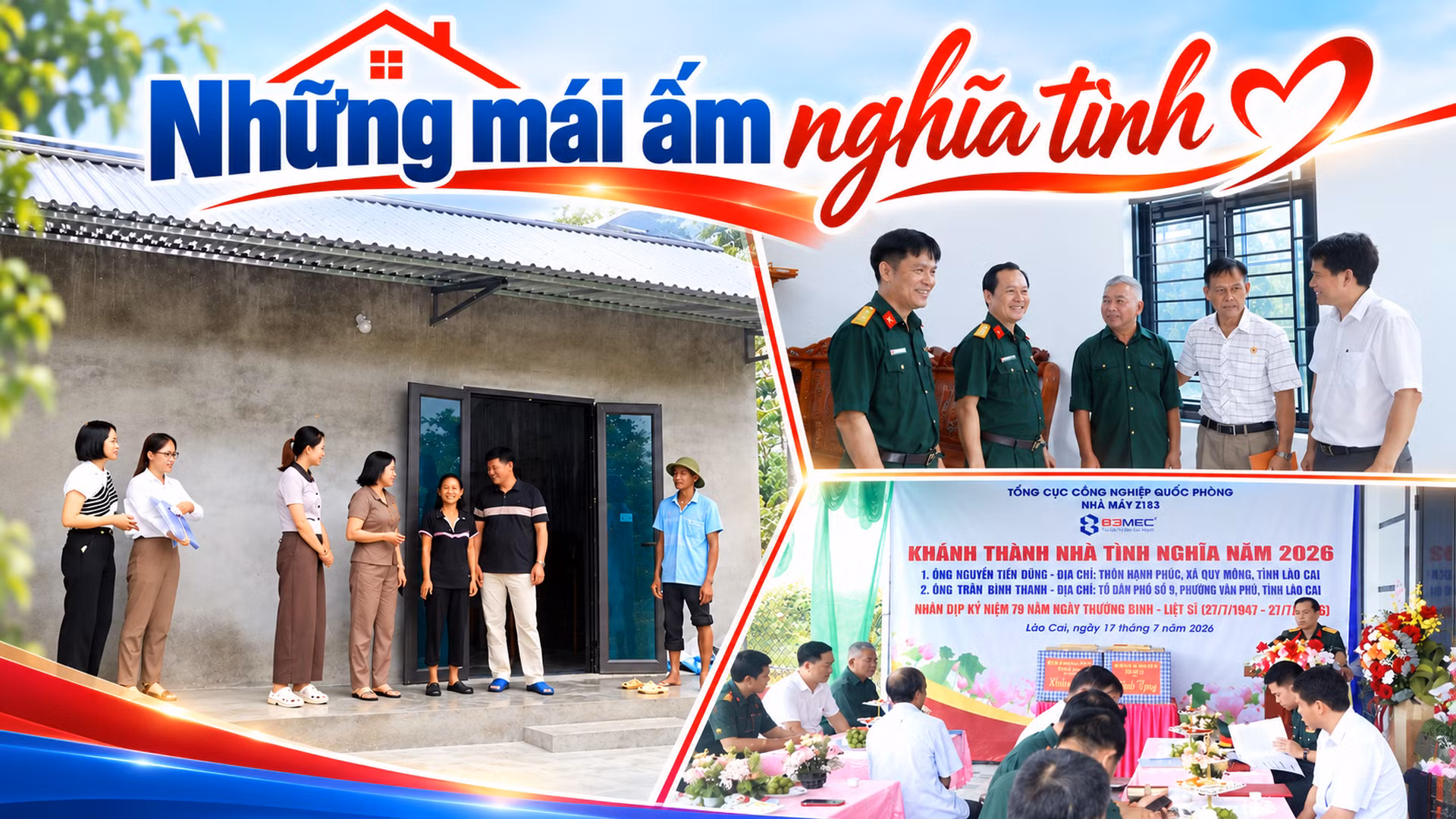 Những mái ấm nghĩa tình