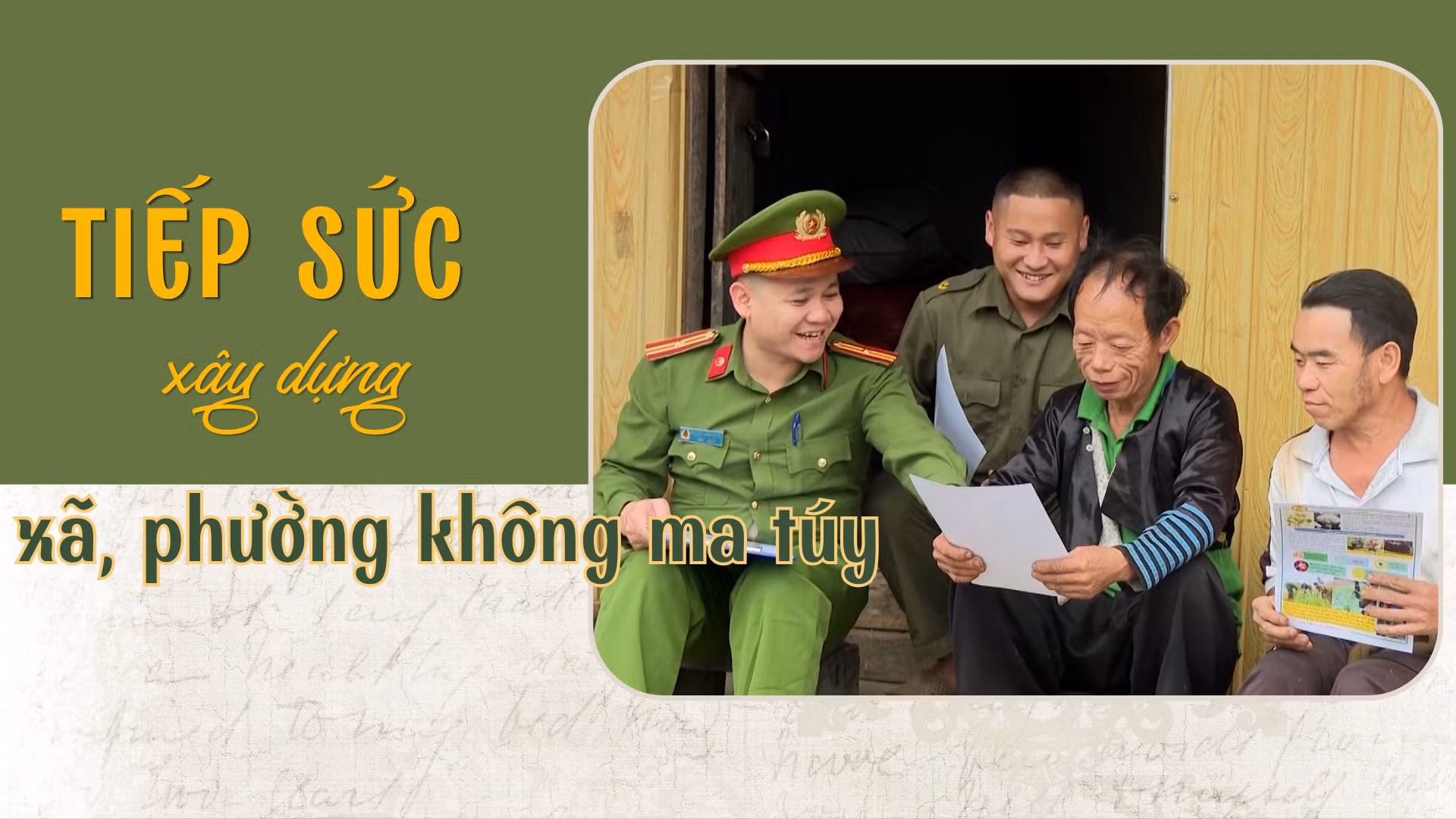 Tiếp sức xây dựng xã, phường không ma túy
