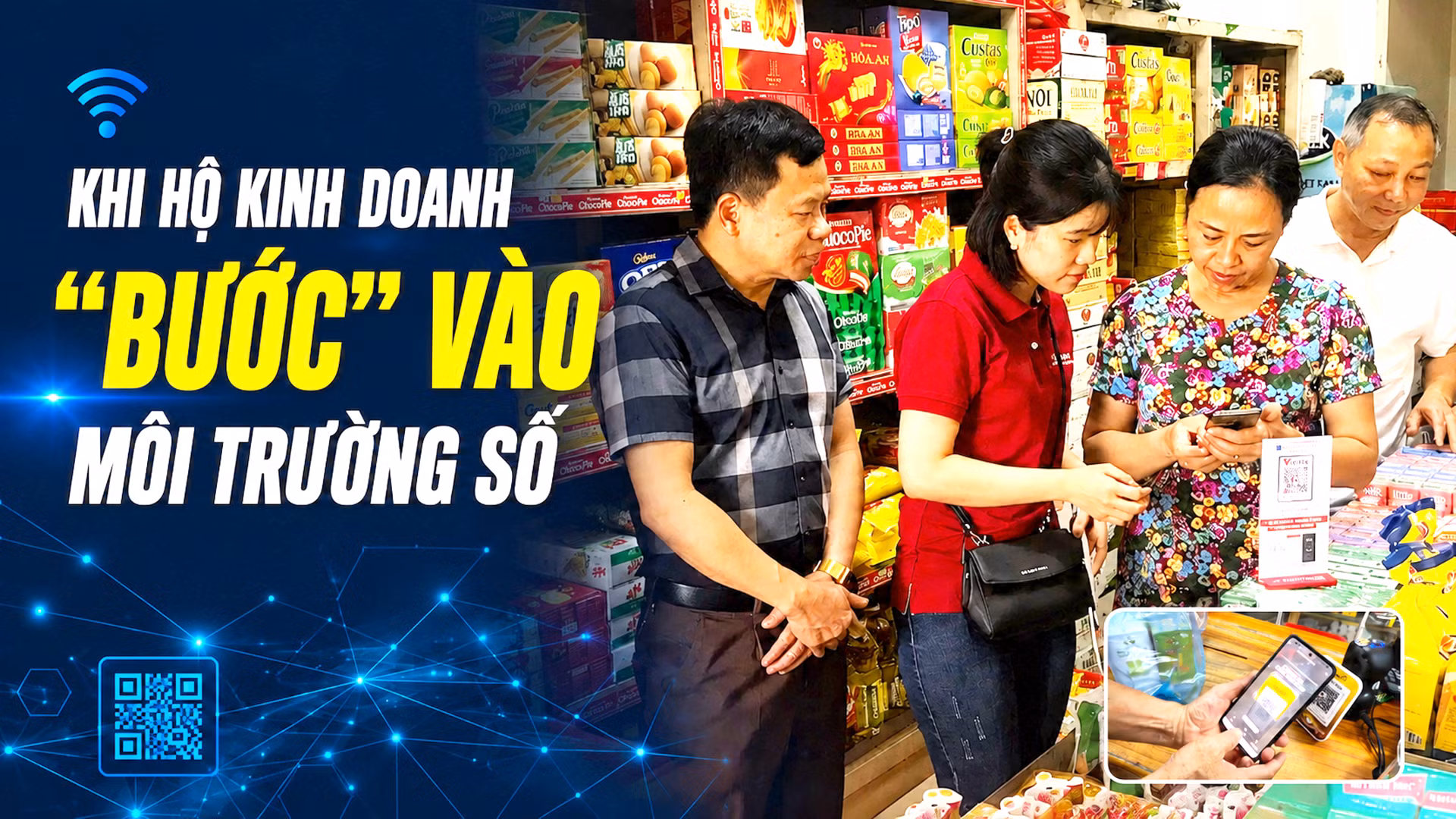 Khi hộ kinh doanh "bước" vào môi trường số