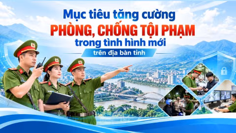 Lào Cai tăng cường phòng, chống tội phạm trong tình hình mới 