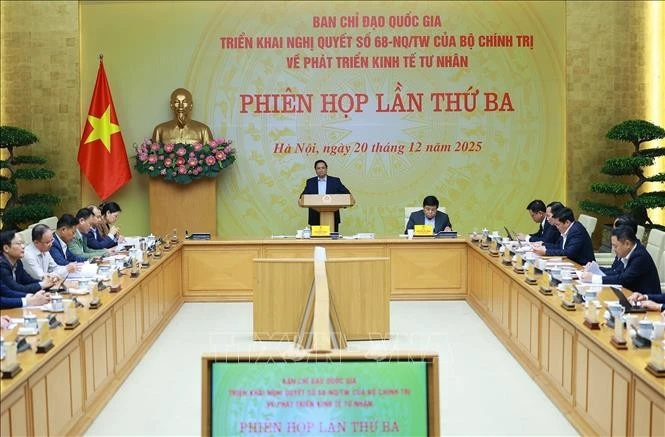 Thủ tướng Phạm Minh Chính chủ trì phiên họp.