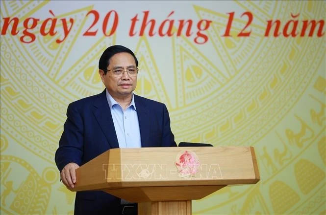 Thủ tướng Phạm Minh Chính chủ trì phiên họp.