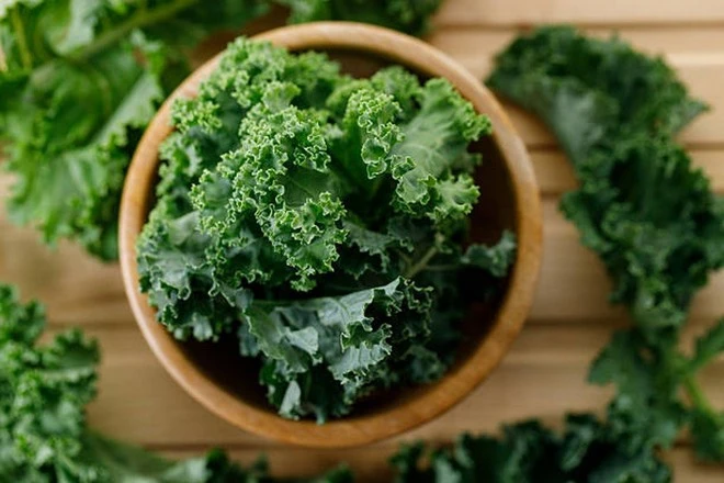 Cải kale.