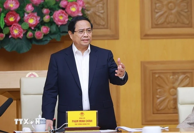 Thủ tướng Phạm Minh Chính kết luận cuộc họp triển khai “Chiến dịch Quang Trung”.