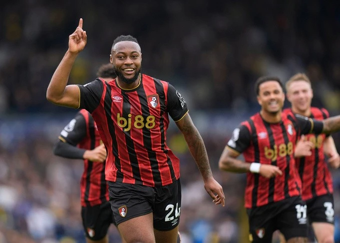 Semenyo in dấu giày trong 9 bàn thắng của Bournemouth tại Premier League mùa này.