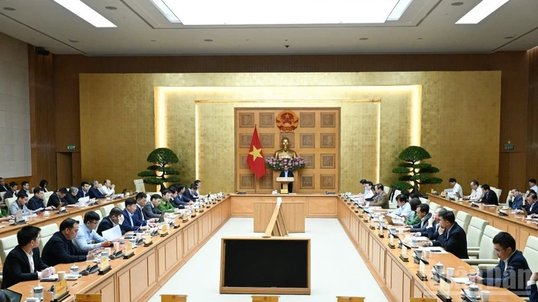 Quang cảnh cuộc làm việc.