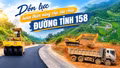 Dồn lực hoàn thiện nâng cấp, sửa chữa đường tỉnh 158