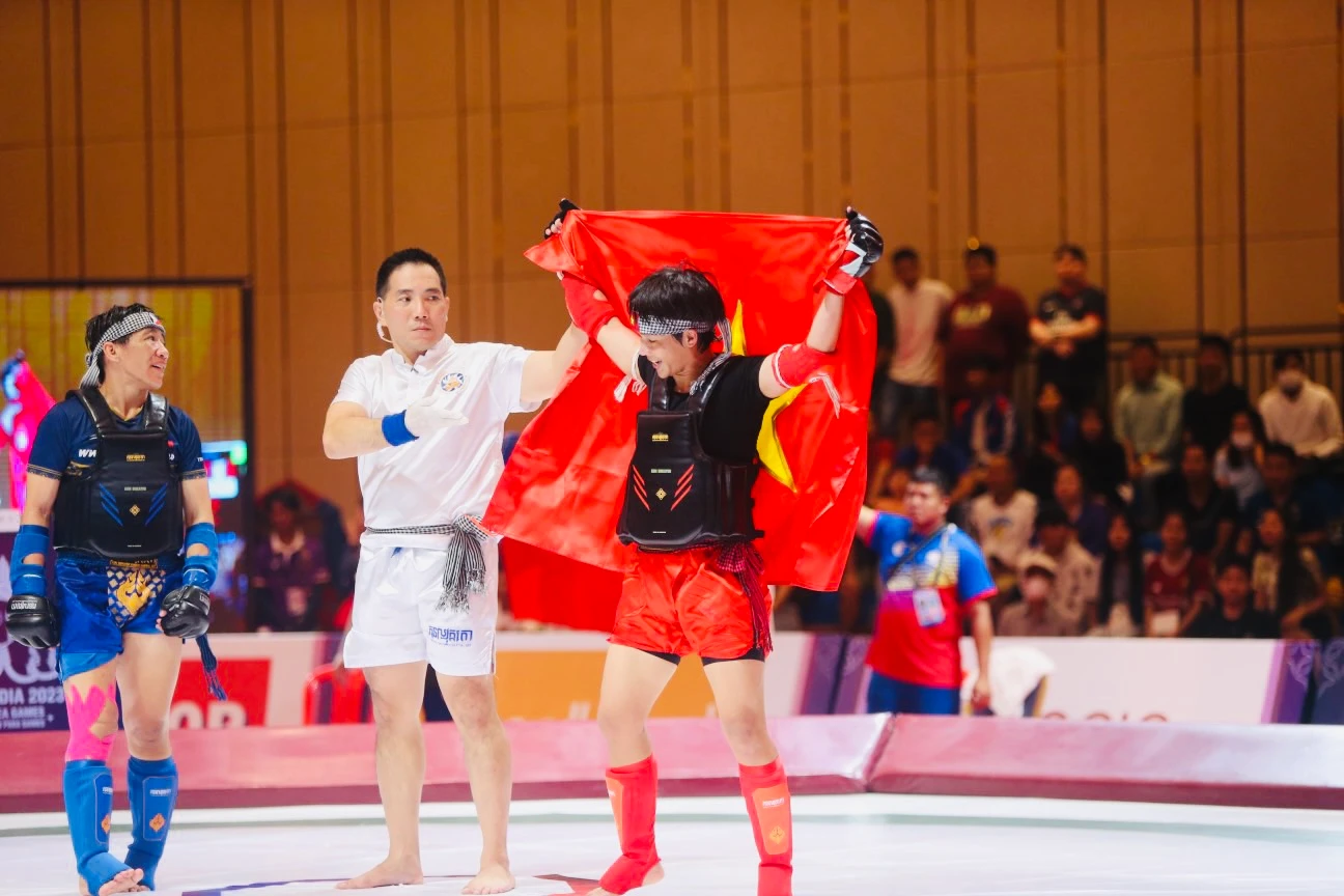 Các đội tuyển võ đang chờ những chiến thắng tiếp theo để có thành tích như đội kun bokator trong những ngày trước tại SEA Games 32.