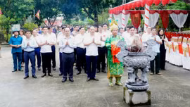 Lâm Giang: Sôi nổi ngày hội văn hóa các dân tộc gắn với lễ giỗ Tướng quân Hà Chương