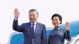 Tổng Bí thư, Chủ tịch nước Tô Lâm cùng Phu nhân lên đường thăm cấp Nhà nước tới Nga