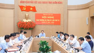 Ban Thường vụ Tỉnh ủy Lào Cai họp phiên thứ 15: Tập trung cao độ, quyết liệt hoàn thành nhiệm vụ quý III