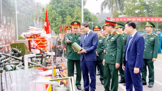 Xây dựng lực lượng vũ trang tỉnh vững mạnh toàn diện, đáp ứng yêu cầu nhiệm vụ trong tình hình mới