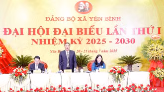 Tỉnh ủy Lào Cai: Tổ chức Hội nghị rút kinh nghiệm sau đại hội điểm cấp xã tại Đảng bộ xã Yên Bình