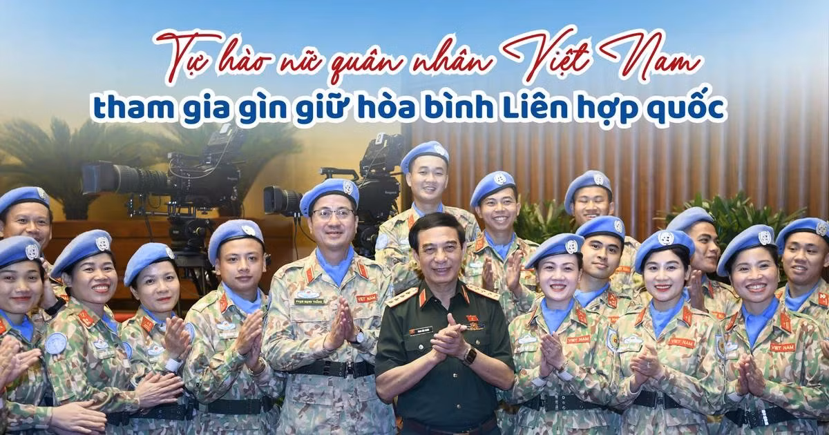 Tự hào nữ quân nhân Việt Nam tham gia gìn giữ hòa bình Liên hợp quốc