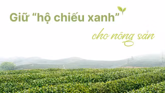 Giữ "hộ chiếu xanh" cho nông sản