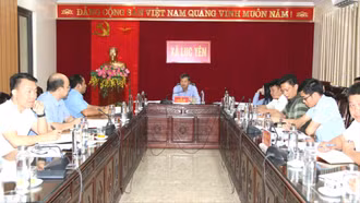 Phó Chủ tịch UBND tỉnh Ngô Hạnh Phúc yêu cầu giải quyết dứt điểm các vướng mắc của Dự án 500kV Lào Cai - Vĩnh Yên