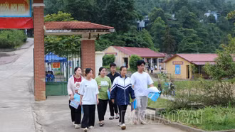 Các thí sinh trong tỉnh bước vào ngày thi cuối cùng kỳ thi tốt nghiệp THPT năm 2023