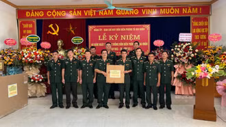 Kỷ niệm 40 năm ngày thành lập Đồn Biên phòng Tả Gia Khâu