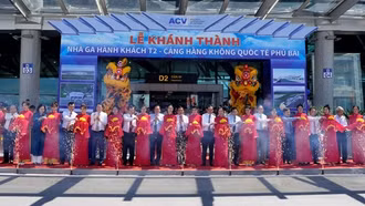 Khánh thành nhà ga hàng không có kiến trúc độc đáo nhất Việt Nam