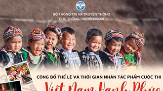 Chính thức phát động cuộc thi ảnh, video về một Việt Nam hạnh phúc