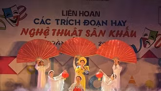 Khai mạc Liên hoan các trích đoạn hay nghệ thuật sân khấu toàn quốc