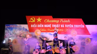 Biểu diễn nghệ thuật và tuyên truyền về bảo hiểm xã hội 