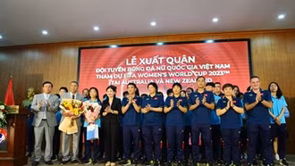 Đội tuyển bóng đá nữ xuất quân tham dự Vòng Chung kết World Cup