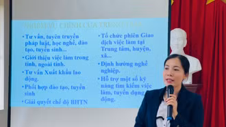 Công an tỉnh Lào Cai: Tư vấn, giới thiệu việc làm cho chiến sĩ nghĩa vụ sắp hết hạn phục vụ tại ngũ 