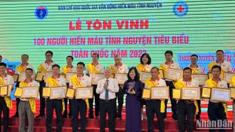 Thực hiện tốt chế độ chính sách đối với người hiến máu tình nguyện