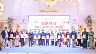 Báo Lào Cai gặp mặt cộng tác viên nhân dịp xuân Giáp Thìn 2024