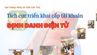 Tích cực triển khai cấp tài khoản định danh điện tử