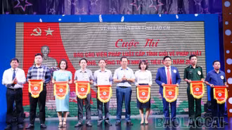 Khai mạc cuộc thi Báo cáo viên pháp luật cấp tỉnh giỏi về pháp luật phòng chống tham nhũng, tiêu cực năm 2023