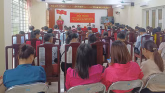 Trao đổi kinh nghiệm hoạt động HĐND thành phố Lào Cai và các xã, phường