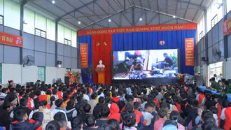 Cụm thi đua khối Cảnh sát nhân dân tổ chức chương trình “Tháng ba biên giới - biên cương Tổ quốc tôi” 