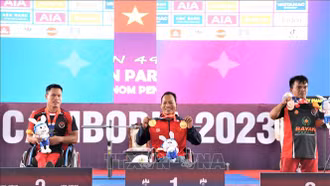 Đoàn Thể thao người khuyết tật Việt Nam xuất quân tham dự ASIAN Para Games 4