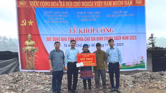 Một số đơn vị, địa phương hỗ trợ người dân làm nhà ở