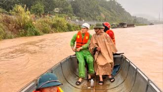 Bản Vược (Bát Xát): Khẩn trương tổ chức tìm kiếm 2 người bị lũ cuốn mất tích