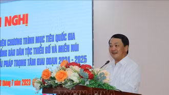 Quyết liệt giải ngân vốn đầu tư phát triển vùng đồng bào dân tộc thiểu số, miền núi