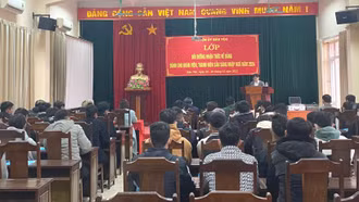 Huyện ủy Bảo Yên tổ chức lớp bồi dưỡng nhận thức về Đảng dành cho đoàn viên, thanh niên sẵn sàng nhập ngũ năm 2024