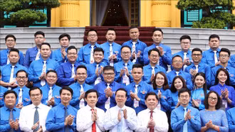 Chủ tịch nước Võ Văn Thưởng gặp mặt thanh niên tiên tiến làm theo lời Bác