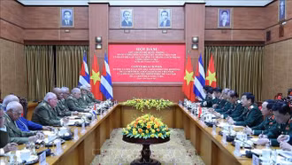 Hợp tác quốc phòng luôn là một trong những trụ cột của quan hệ Việt Nam - Cuba