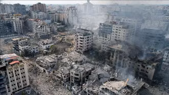 Lãnh đạo Iraq, Pháp kêu gọi ngừng bắn ở Dải Gaza
